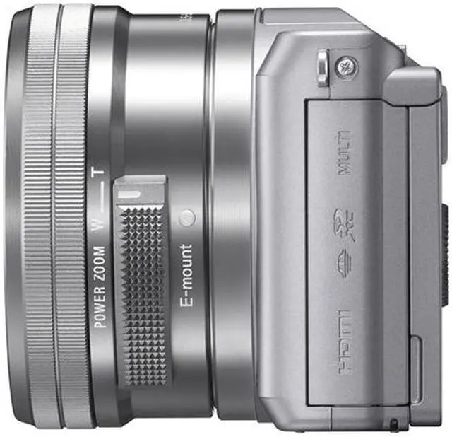 Alt view image 4 of 6 - SONY Alpha a5000 ILCE-5000L/S Silver 20.1MP 3.0" 460K LCD Compact Interchangeable Lens Digital Camera with 16-50mm Lens
