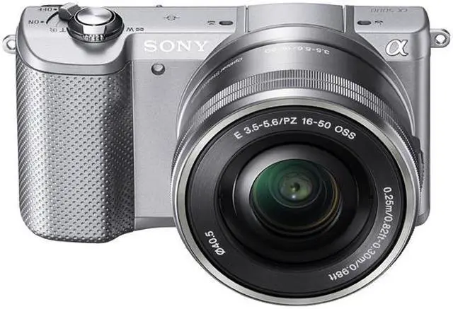 Alt view image 5 of 6 - SONY Alpha a5000 ILCE-5000L/S Silver 20.1MP 3.0" 460K LCD Compact Interchangeable Lens Digital Camera with 16-50mm Lens