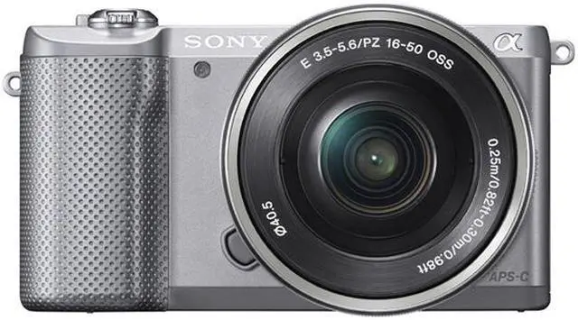 Alt view image 2 of 6 - SONY Alpha a5000 ILCE-5000L/S Silver 20.1MP 3.0" 460K LCD Compact Interchangeable Lens Digital Camera with 16-50mm Lens