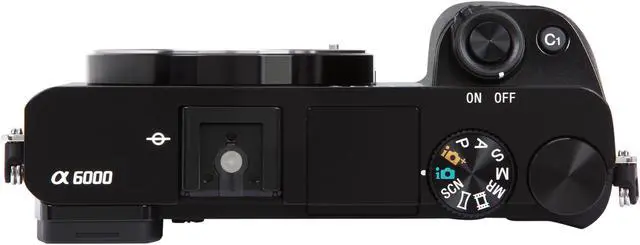 Alt view image 6 of 10 - SONY Alpha a6000 ILCE-6000/B Black 24.3 MP 3.0" 921.6K LCD Mirrorless Camera - Body Only