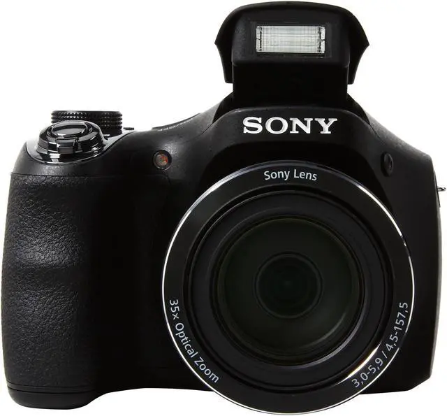 Alt view image 8 of 9 - SONY Cyber-shot H300 Black 20.1 MP 35X Optical Zoom Digital Camera
