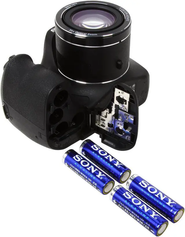 Alt view image 9 of 9 - SONY Cyber-shot H300 Black 20.1 MP 35X Optical Zoom Digital Camera