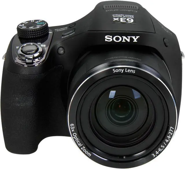 Alt view image 2 of 10 - SONY Cyber-shot H400 Black 20.1 MP 63X Optical Zoom Digital Camera