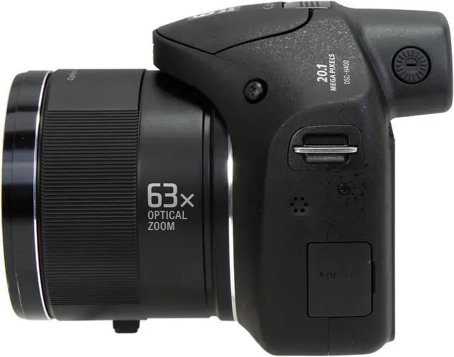 Alt view image 3 of 10 - SONY Cyber-shot H400 Black 20.1 MP 63X Optical Zoom Digital Camera