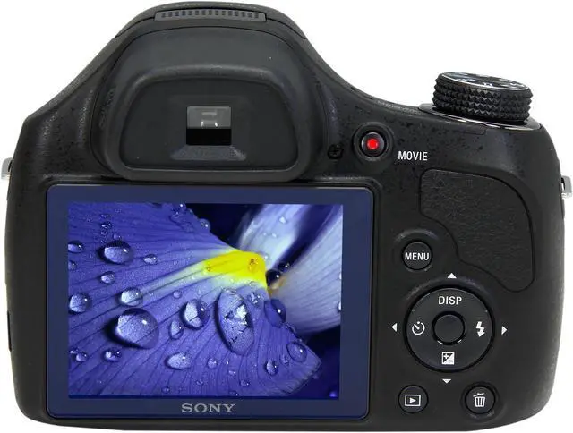 Alt view image 4 of 10 - SONY Cyber-shot H400 Black 20.1 MP 63X Optical Zoom Digital Camera