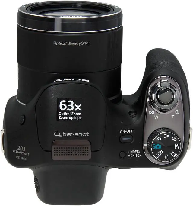 Alt view image 7 of 10 - SONY Cyber-shot H400 Black 20.1 MP 63X Optical Zoom Digital Camera