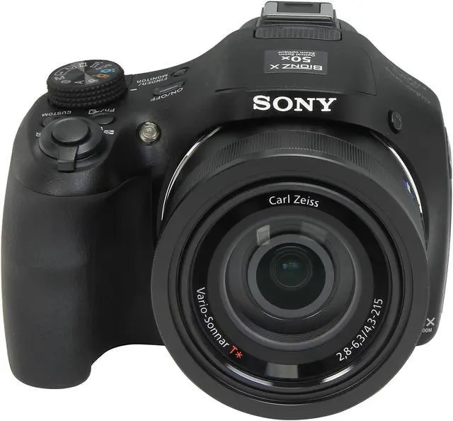 Alt view image 3 of 11 - SONY Cyber-shot HX400 Black 20.4 MP 50X Optical Zoom 24mm Wide Angle Digital Camera HDTV Output