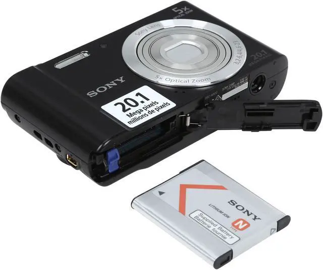 Alt view image 7 of 8 - SONY Cyber-shot W800 Black 20.1 MP 5X Optical Zoom Digital Camera