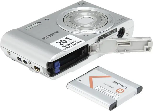 Alt view image 7 of 8 - SONY Cyber-shot W800 Silver 20.1 MP 5X Optical Zoom Digital Camera