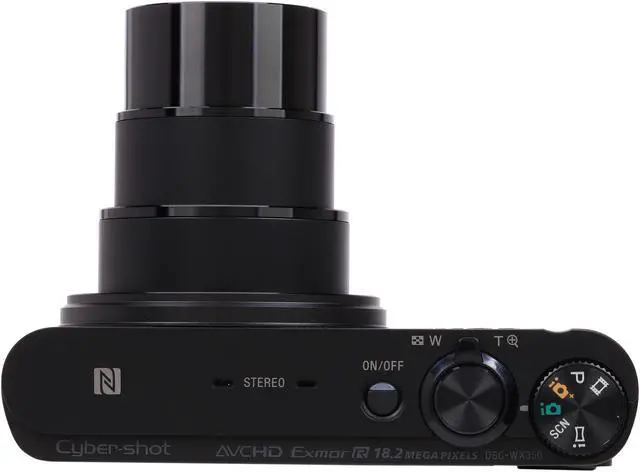 Alt view image 6 of 8 - SONY Cyber-shot WX350 Black 18.2 MP 20X Optical Zoom 25mm Wide Angle Digital Camera HDTV Output