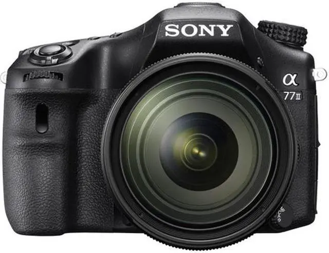 Alt view image 2 of 8 - SONY Alpha 77 M2Q ILCA77M2Q Black 24.3MP Digital SLR Camera with 16-50mm Lens