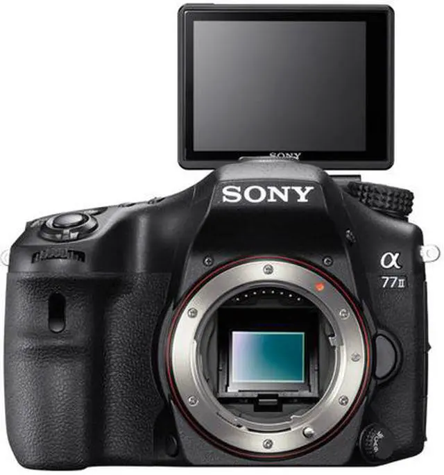 Alt view image 7 of 8 - SONY Alpha 77 M2Q ILCA77M2Q Black 24.3MP Digital SLR Camera with 16-50mm Lens