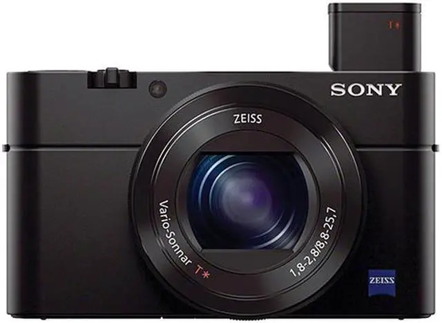 Alt view image 3 of 8 - SONY Cyber-shot RX100 III Black 20.1MP 2.9X Optical Zoom 25mm Wide Angle Digital Camera HDTV Output
