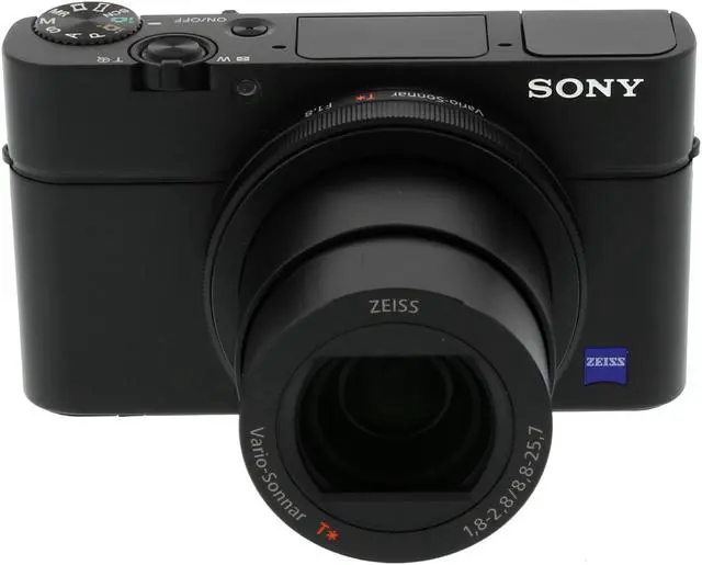 SONY Cyber-shot RX100 III Black 20.1MP 25mm Wide Angle Digital