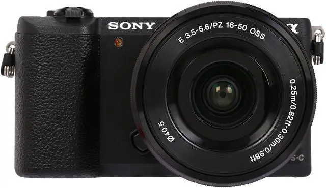 Alt view image 2 of 11 - SONY Alpha 5100 ILCE-5100L/B Black 24.3 MP 3.0" 921.6K Touch LCD Mirrorless Camera w/ 16-50mm lens