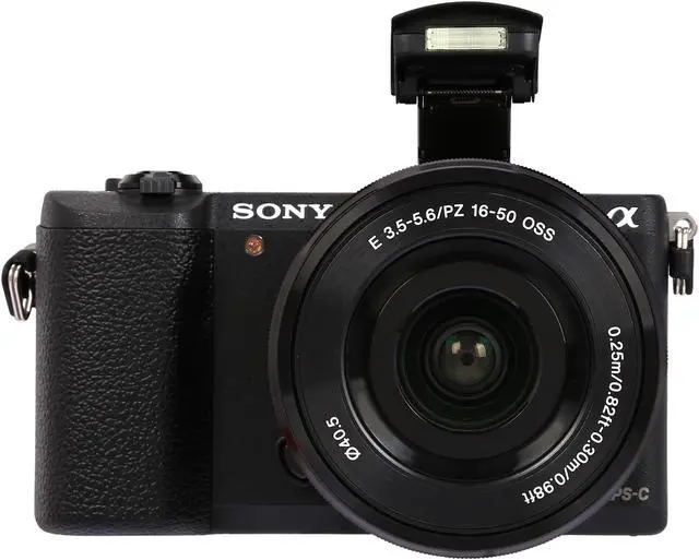 Alt view image 7 of 11 - SONY Alpha 5100 ILCE-5100L/B Black 24.3 MP 3.0" 921.6K Touch LCD Mirrorless Camera w/ 16-50mm lens
