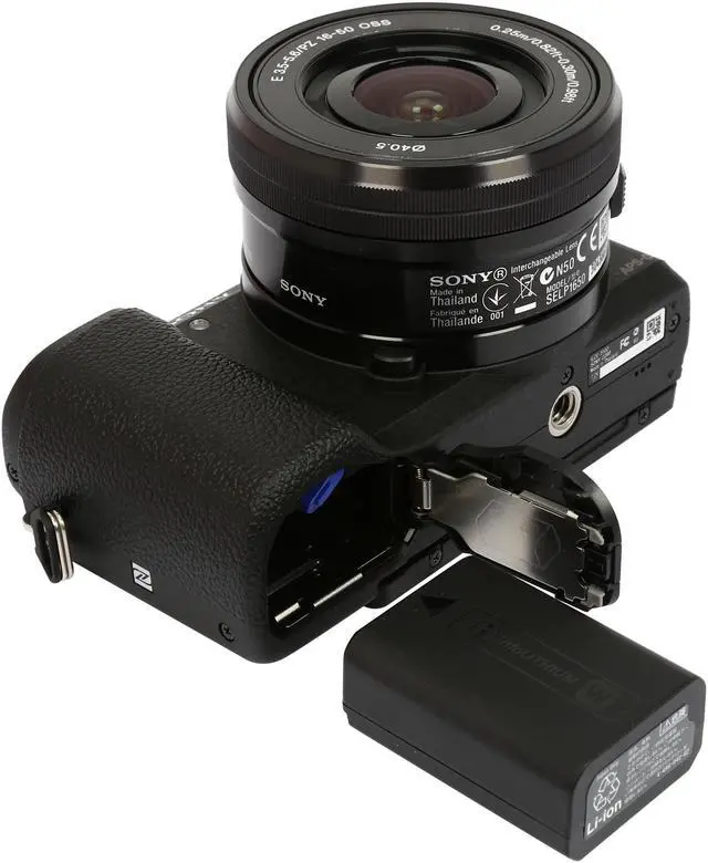 Alt view image 10 of 11 - SONY Alpha 5100 ILCE-5100L/B Black 24.3 MP 3.0" 921.6K Touch LCD Mirrorless Camera w/ 16-50mm lens