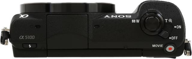 Alt view image 7 of 11 - SONY Alpha a5100 ILCE-5100/B Black 24.3 MP 3.0" 921.6K Touch LCD Mirrorless Camera - Body