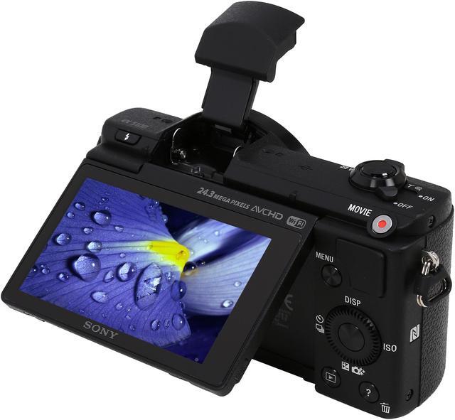 Alt view image 9 of 11 - SONY Alpha a5100 ILCE-5100/B Black 24.3 MP 3.0" 921.6K Touch LCD Mirrorless Camera - Body