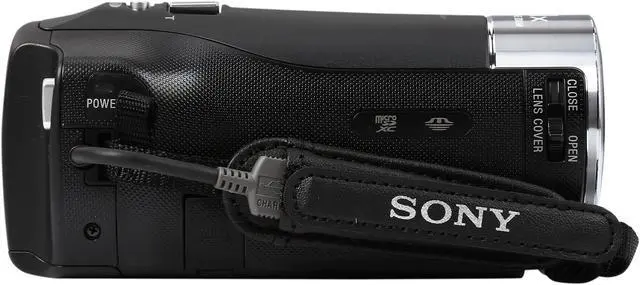 Alt view image 6 of 9 - SONY Handycam CX405 HDR-CX405/B Black 1/5.8'' back-illuminated Exmor R CMOS 2.7" 230.4K LCD 30X Optical Zoom Full HD HDD/Flash Memory Camcorder