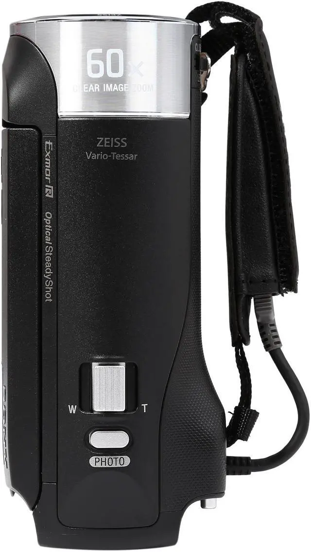 Alt view image 7 of 9 - SONY Handycam CX405 HDR-CX405/B Black 1/5.8'' back-illuminated Exmor R CMOS 2.7" 230.4K LCD 30X Optical Zoom Full HD HDD/Flash Memory Camcorder