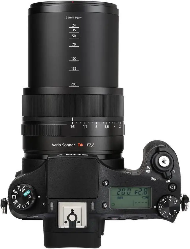 Alt view image 6 of 10 - SONY RX10 II Black 20.2 MP 8.3X Optical Zoom 25mm Wide Angle Digital Camera HDTV Output