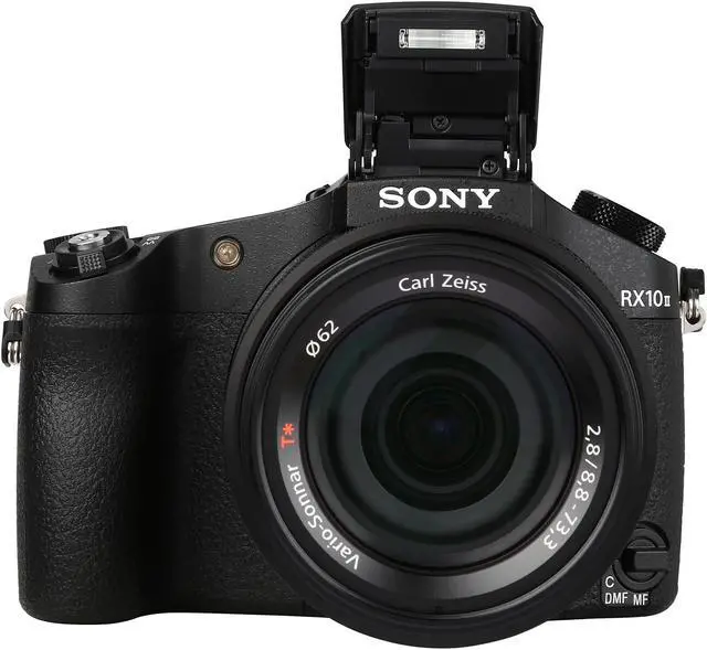 Alt view image 7 of 10 - SONY RX10 II Black 20.2 MP 8.3X Optical Zoom 25mm Wide Angle Digital Camera HDTV Output