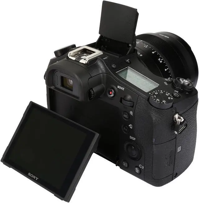 Alt view image 8 of 10 - SONY RX10 II Black 20.2 MP 8.3X Optical Zoom 25mm Wide Angle Digital Camera HDTV Output