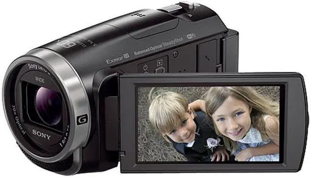 Alt view image 2 of 6 - Sony HDR-CX675 Handycam Full HD 1080p Camcorder (Black)