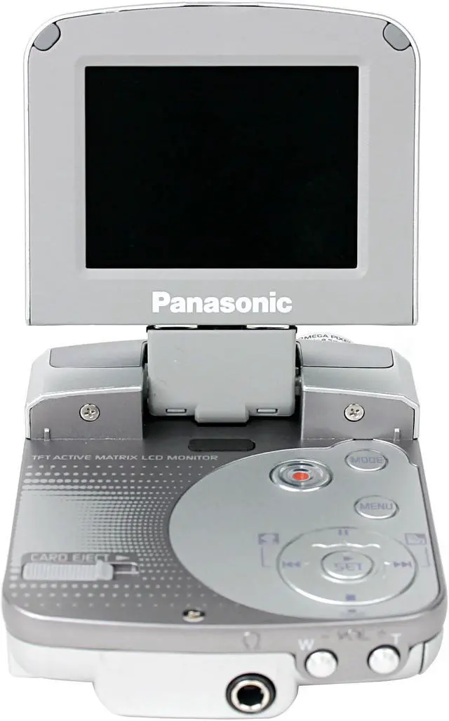 Alt view image 5 of 7 - Panasonic SV-AV25 1/3.2" 2.11 Megapixel CCD, 1.95 Megapixels Effective 2.0" 117K LCD HDD/Flash Memory Camcorder