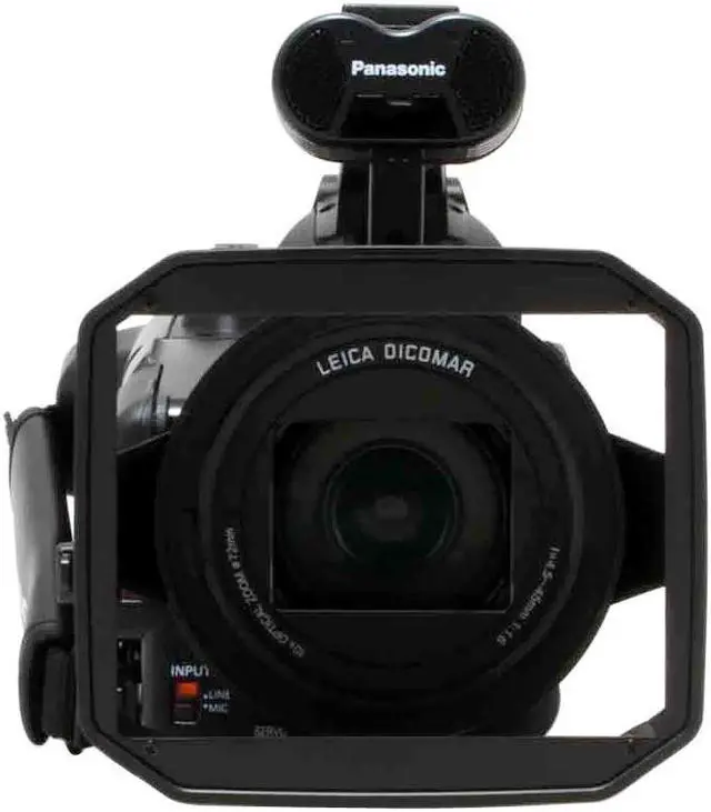 Alt view image 3 of 17 - Panasonic AG-DVX100B 3CCD 3.5"LCD 10X Optical Zoom Professional Camcorder