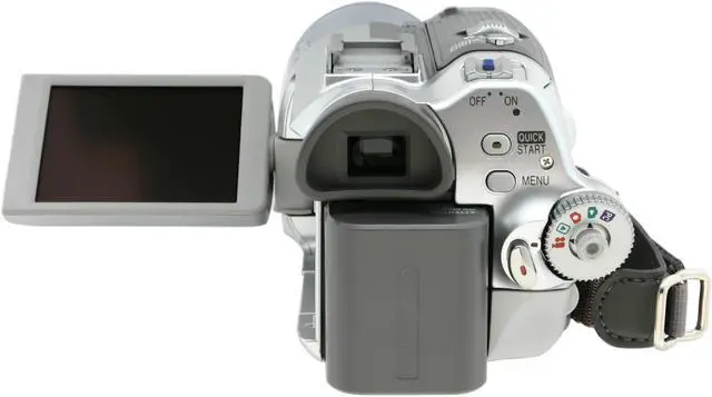 Alt view image 5 of 10 - Panasonic PV-GS180 1/6" 800K 3x CCD 2.5" 113K LCD 10X Optical Zoom MiniDV Camcorder