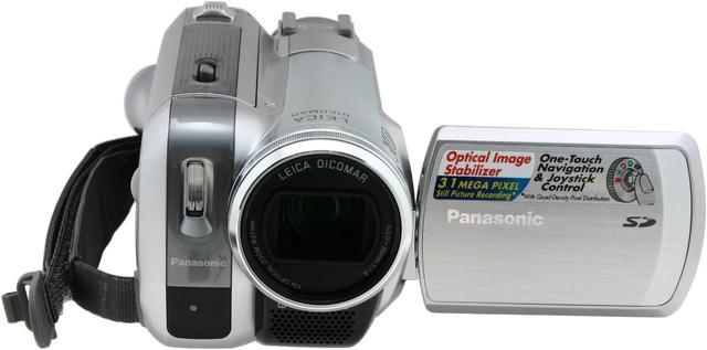 Panasonic PV-GS300 3.1MP selling miniDV Cassette SD card Camcorder w/battery