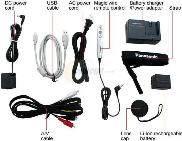 Alt view image 10 of 13 - Panasonic PV-GS500 1/4.7" 1.07MP 3CCD 2.7"  123K LCD 12X Optical Zoom MiniDV Camcorder