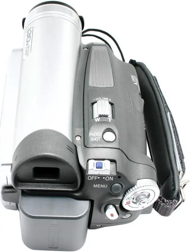 Alt view image 6 of 11 - Panasonic PV-GS29 Silver 2.5"LCD 30X Optical Zoom Digital Camcorder