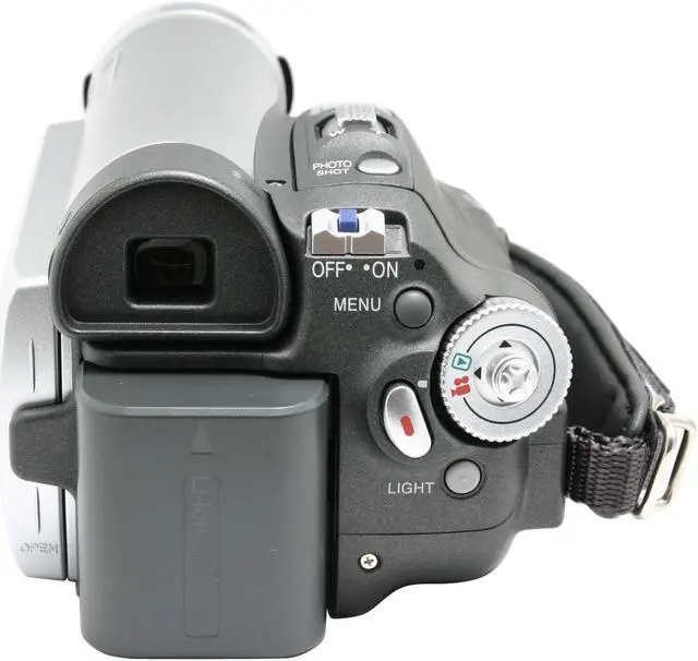 Alt view image 8 of 11 - Panasonic PV-GS29 Silver 2.5"LCD 30X Optical Zoom Digital Camcorder