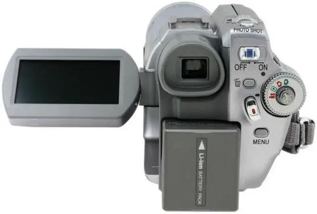 Alt view image 5 of 11 - Panasonic VDR-D300 1/6" 3 x CCD 2.7" 16:9 LCD 123K LCD 10X Optical Zoom DVD Camcorder