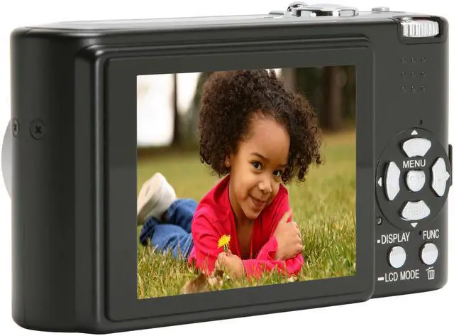 Alt view image 3 of 12 - Panasonic DMC-FX12K Black 7.2 MP 3X Optical Zoom Digital Camera