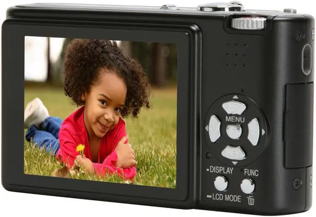 Alt view image 5 of 12 - Panasonic DMC-FX12K Black 7.2 MP 3X Optical Zoom Digital Camera