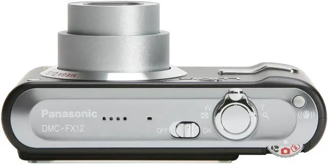 Alt view image 9 of 12 - Panasonic DMC-FX12K Black 7.2 MP 3X Optical Zoom Digital Camera