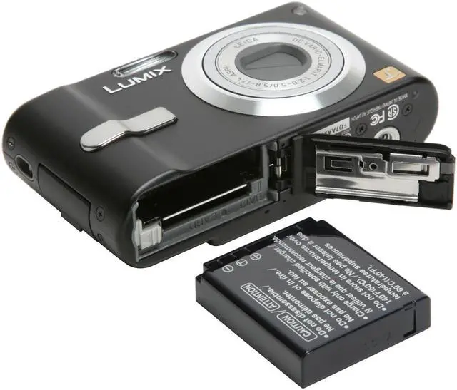 Alt view image 11 of 12 - Panasonic DMC-FX12K Black 7.2 MP 3X Optical Zoom Digital Camera