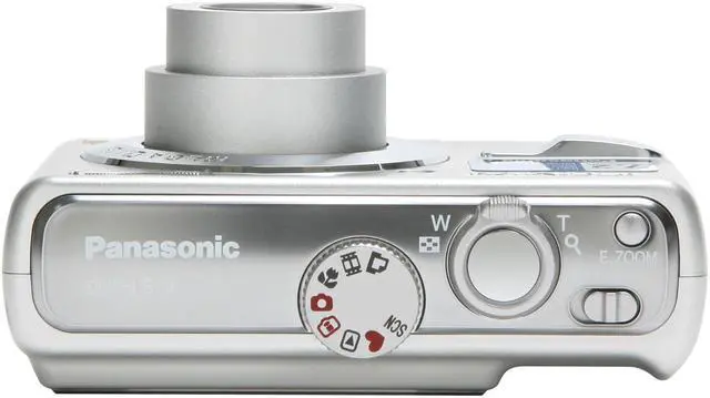 Alt view image 9 of 12 - Panasonic DMC-LS70S Silver 7.2 MP 3X Optical Zoom Digital Camera