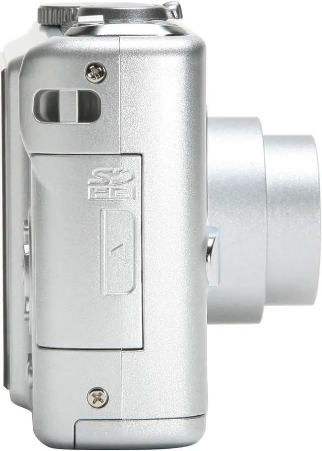 Alt view image 6 of 12 - Panasonic DMC-LS70S Silver 7.2 MP 3X Optical Zoom Digital Camera