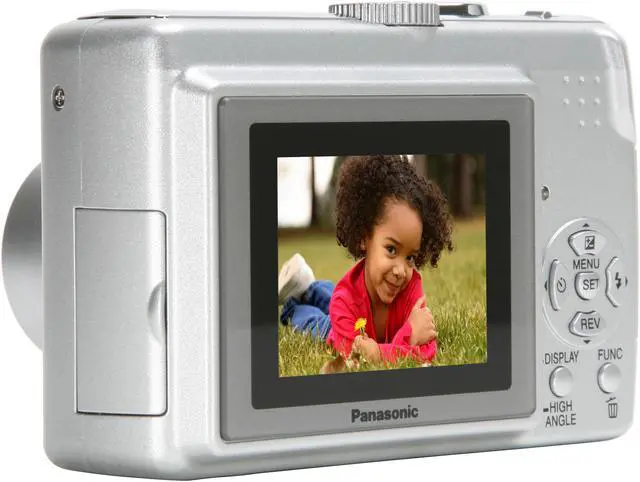 Alt view image 3 of 12 - Panasonic DMC-LZ6S Silver 7.2 MP 6X Optical Zoom Digital Camera