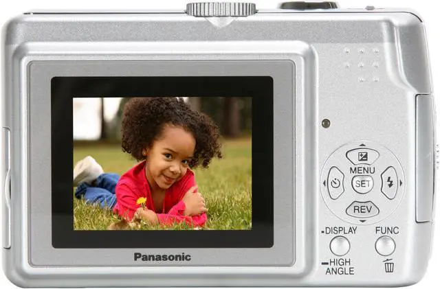 Alt view image 4 of 12 - Panasonic DMC-LZ6S Silver 7.2 MP 6X Optical Zoom Digital Camera