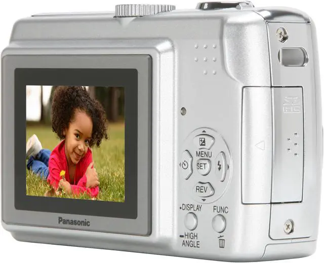 Alt view image 5 of 12 - Panasonic DMC-LZ6S Silver 7.2 MP 6X Optical Zoom Digital Camera