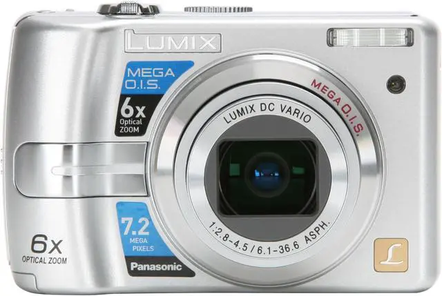 Alt view image 8 of 12 - Panasonic DMC-LZ6S Silver 7.2 MP 6X Optical Zoom Digital Camera