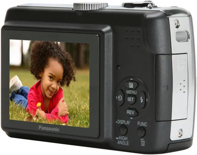 Alt view image 5 of 13 - Panasonic DMC-LZ7K Black 7.2 MP 6X Optical Zoom Digital Camera