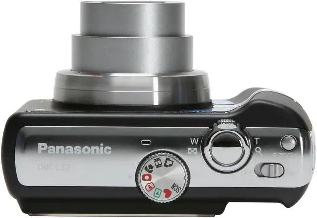 Alt view image 9 of 13 - Panasonic DMC-LZ7K Black 7.2 MP 6X Optical Zoom Digital Camera
