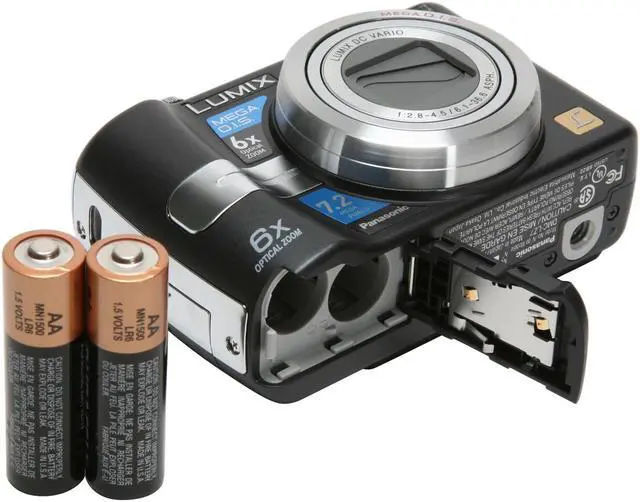 Alt view image 10 of 13 - Panasonic DMC-LZ7K Black 7.2 MP 6X Optical Zoom Digital Camera